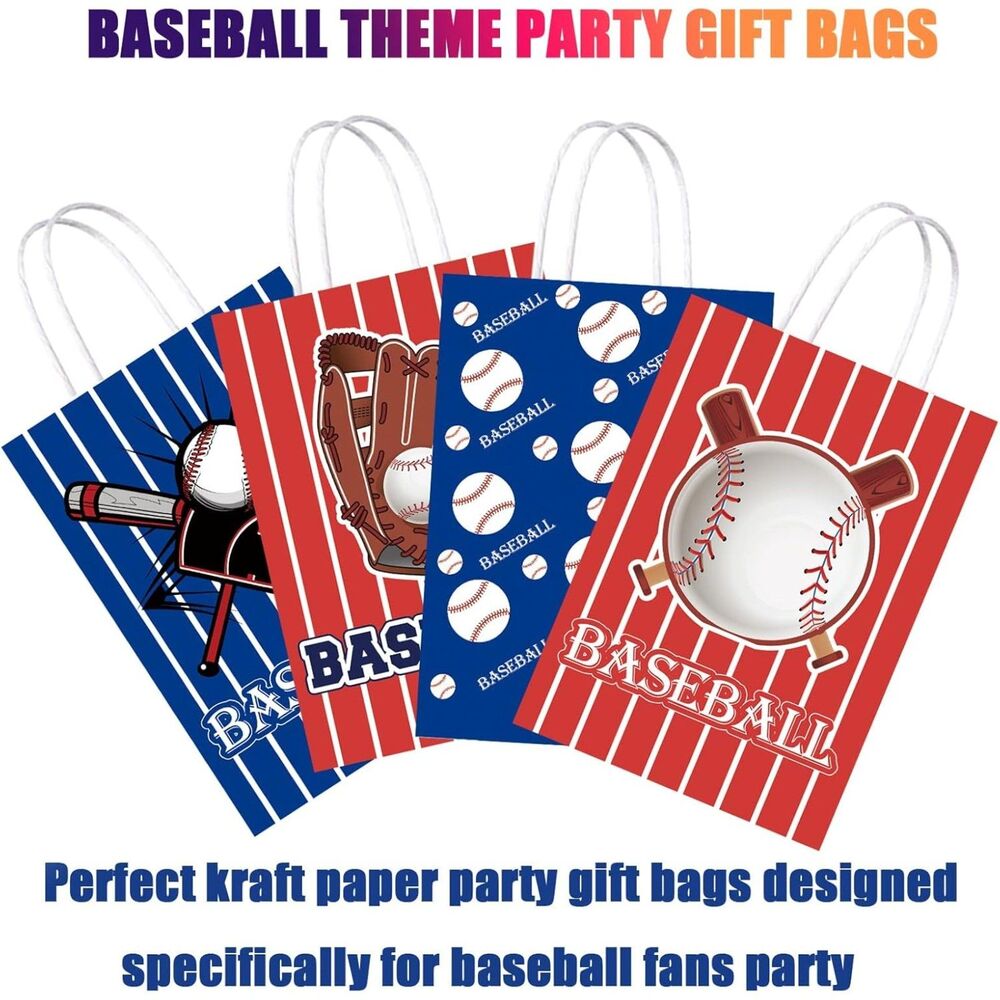 Lammuda Small Gift Bags Set, 24Pcs Bulk Kids Party Favor Paper Bag with Handle - Picture 4 of 5